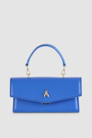 Patrizia Pepe Fly Bamby Leather Shoulder Bag Blankyt | 275941-LFW