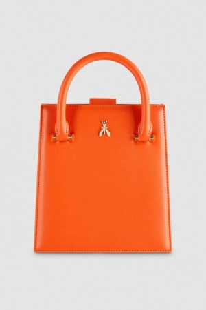 Patrizia Pepe Handbag With Shoulder Strap Oranžové | 687395-EFU