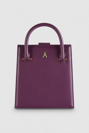 Patrizia Pepe Handbag With Shoulder Strap Fialové | 237064-MFG